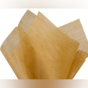 Non-Woven Gift and Floral Tissue: Gold -40Pack- 20x26"